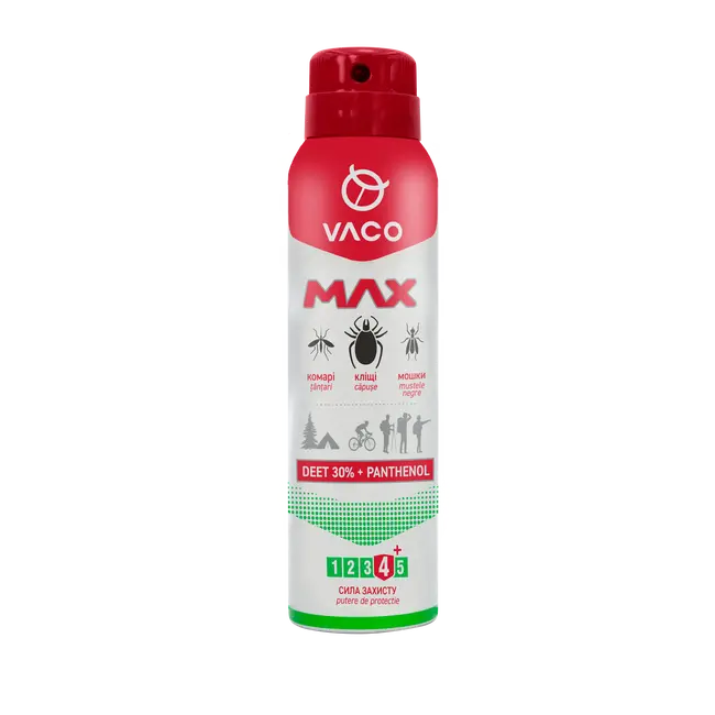 Spray impotriva Tantarilor, Capuselor si Mustelor Vaco Max