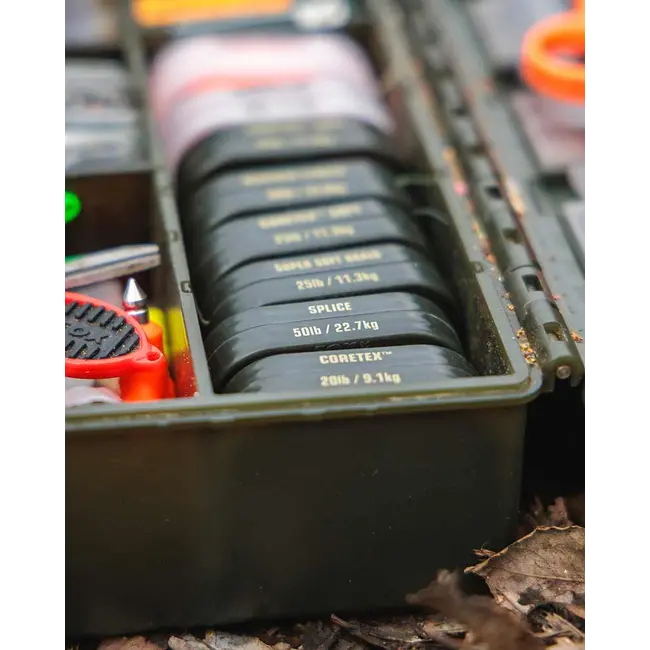 Fir Textil Fox Edges Naturals Splice Hooklength, 50lbs, 20m