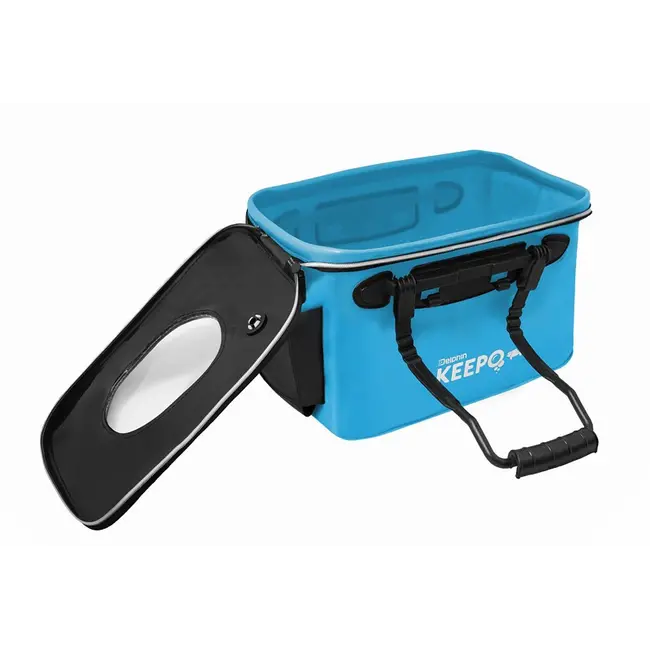 Geanta Pescuit Delphin Keepo pentru Momeala Vie, 36x25x22cm