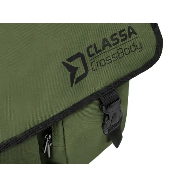 Geanta de Umar Pentru Accesorii Pescuit Delphin Classa Crossbody, 40x35x13cm