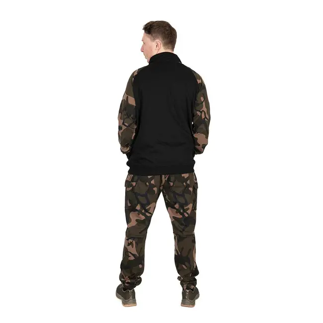 Hanorac Fox Light Weight Qtr Zip Hoody, Black Camo