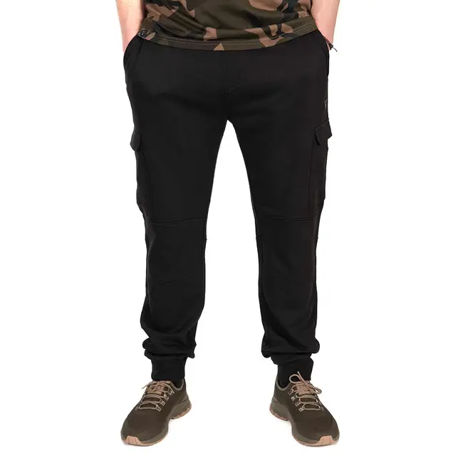 Pantaloni Lungi Fox Light Weight Black Camo Combat Joggers