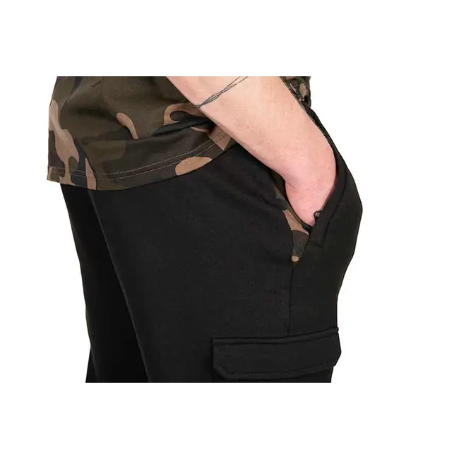 Pantaloni Lungi Fox Light Weight Black Camo Combat Joggers