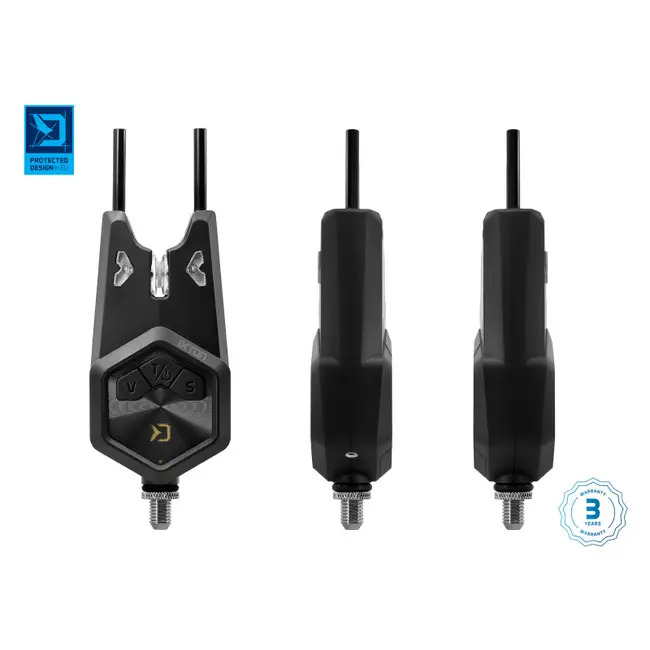 Avertizor/Senzor Pescuit  Delphin Ixton,Rosu