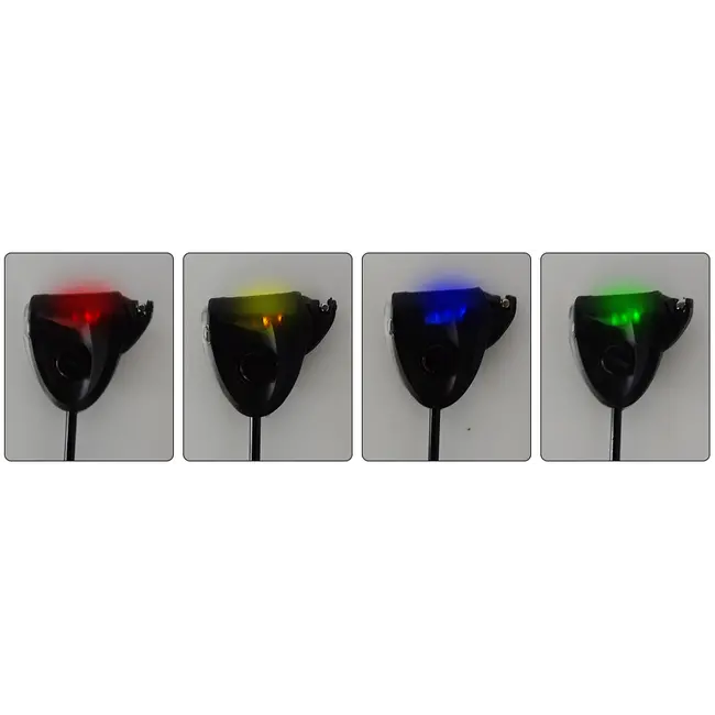 Set 4 Swingere Black cu Leduri Multicolor Pescuit Nonstop