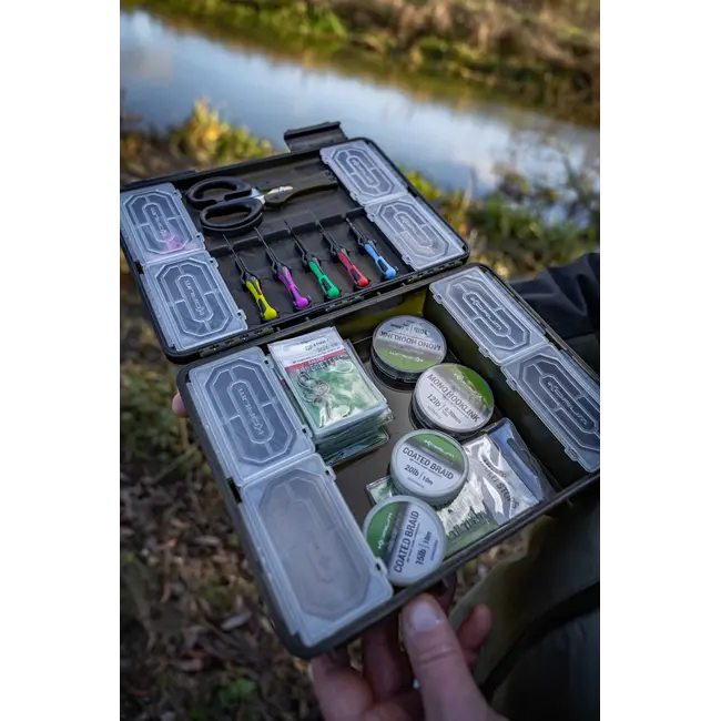 Cutie Accesorii Monturi Pescuit Korum Slim Blox Loaded, 19.6x25x5.5cm