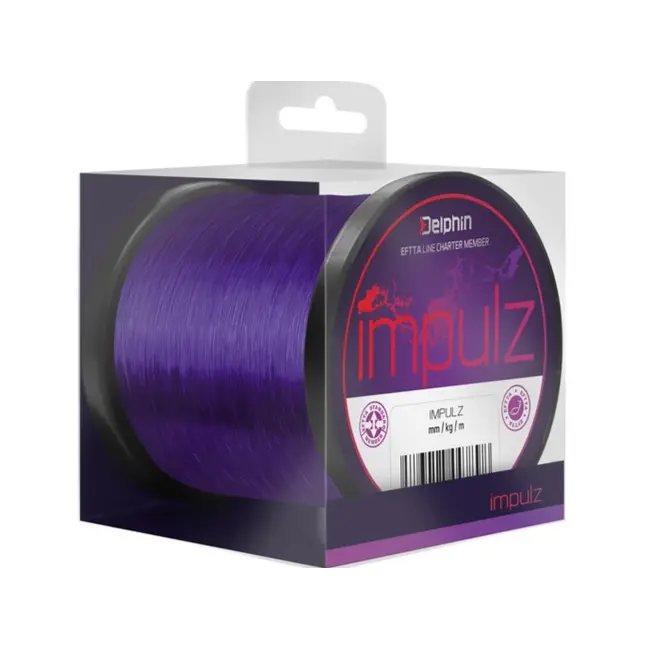 Fir Pescuit Monofilament Delphin Impulz, Violet, 600m,1100m,1200m