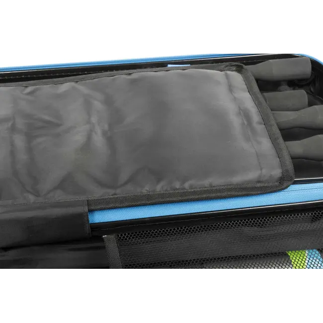 Husa Rigida Pescuit Preston Hardcase Rod Safe, 4 Lansete + 4 Mulinete, 194x25x14cm