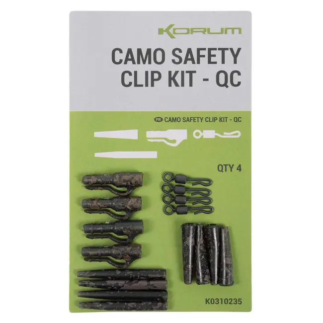 Kit Montura Crap Plumb Pierdut Korum Camo Safety Clip Kit QC