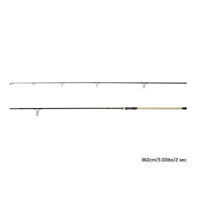 Lanseta Pescuit la Crap Delphin Armada NX BlackWay Cork, 3.60m, 3.00lbs, 2buc