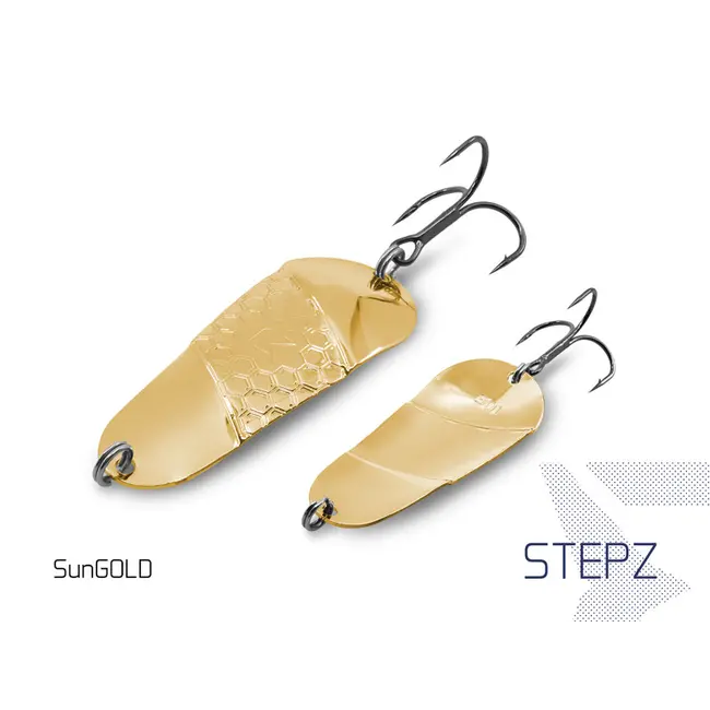 Lingurita Oscilanta Delphin STEPZ StripSale,SunGold, 7cm, 10g