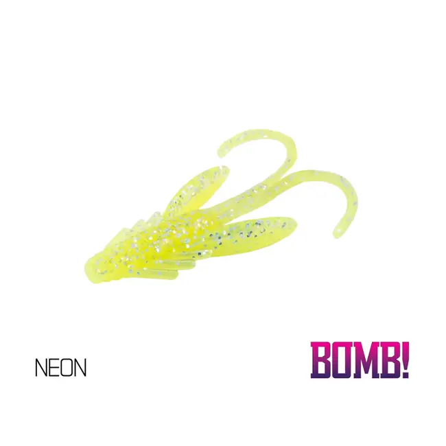 Naluca Soft Creatura Delphin Bomb Nympha, Neon,2.5cm, 10buc/plic