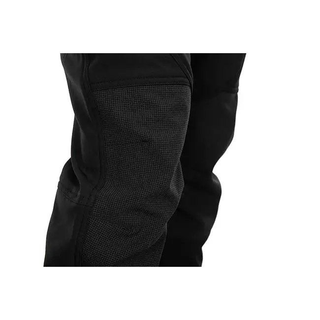 Pantaloni Lungi Fox Rage Pro Series Soft Shell Trousers, Storm Grey & Chilli Red