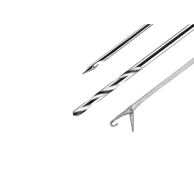 Set Crosete Pescuit Fluo si Burghiu Delphin T-END Grip 3XF