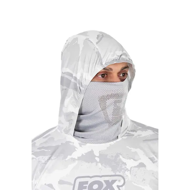 Bluza cu Protectie UV Fox Rage UV Hooded Light Cam Top