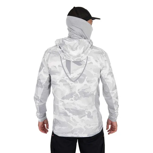 Bluza cu Protectie UV Fox Rage UV Hooded Light Cam Top