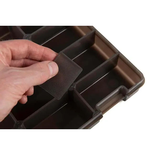 Cutie Pescuit Fox Rage Stack Store Box Storage, Shallow Medium, 16 Compartimente