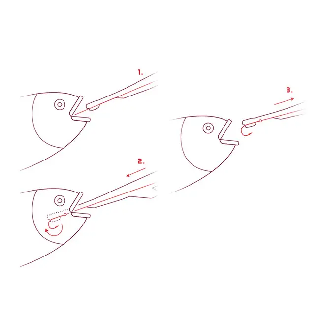 Degorjor Pescuit Delphin Hooky