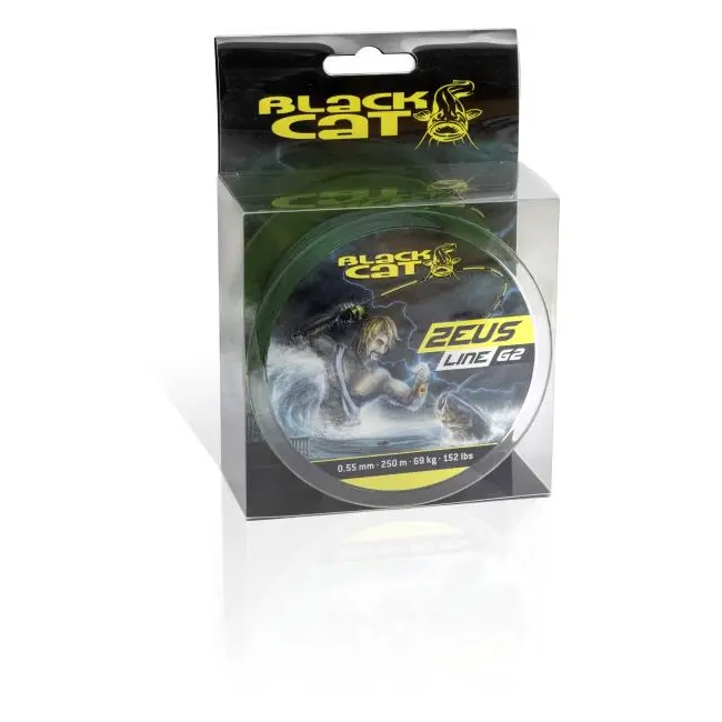 Fir Textil Pescuit la Somn Black Zeus Line,Verde, 0.45mm,46kg,250m