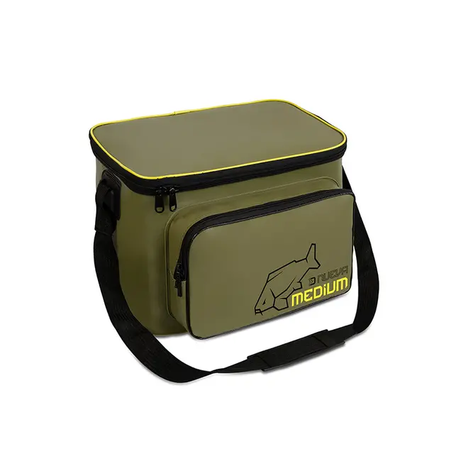Geanta de Transport Acesorii Pescuit Delphin NuEVA Medium, Green, 35x25x30cm
