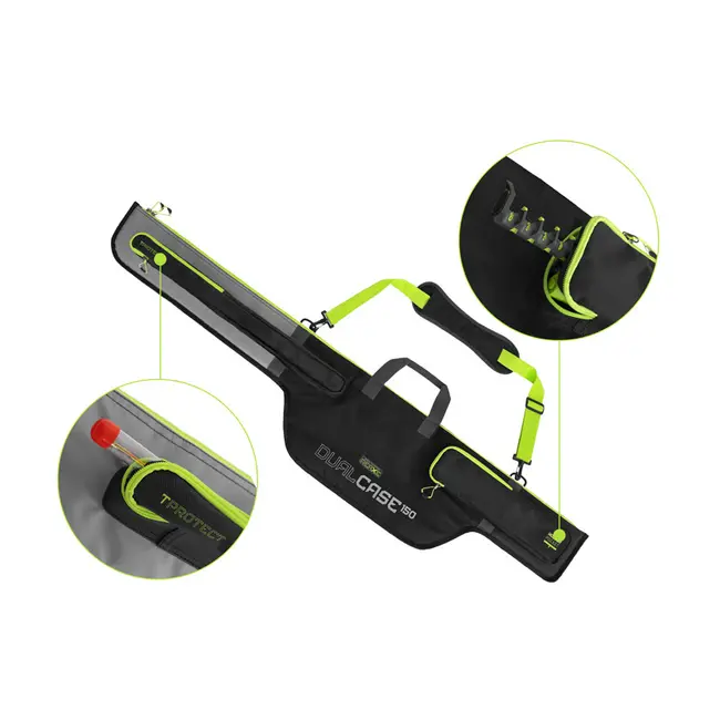 Husa Lansete Pescuit Delphin Reaxe DualCase, 165x30x11cm
