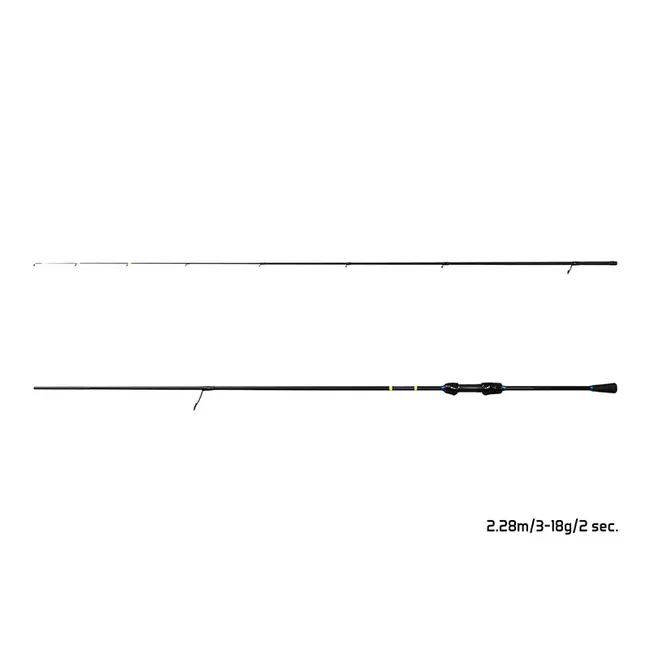 Lanseta Spinning Delphin GraphiX IT 24T, 2.28m, 3-18g, 2buc