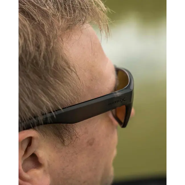 Ochelari Polarizati Pescuit Matrix Casual Polarised Sunglasses, Brown