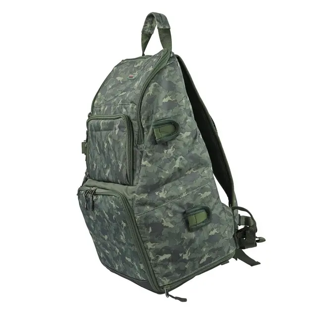 Rucsac Pescuit Mitchell MX Camo Backpack + 4 Cutii, Green Camo, 36x25x23cm
