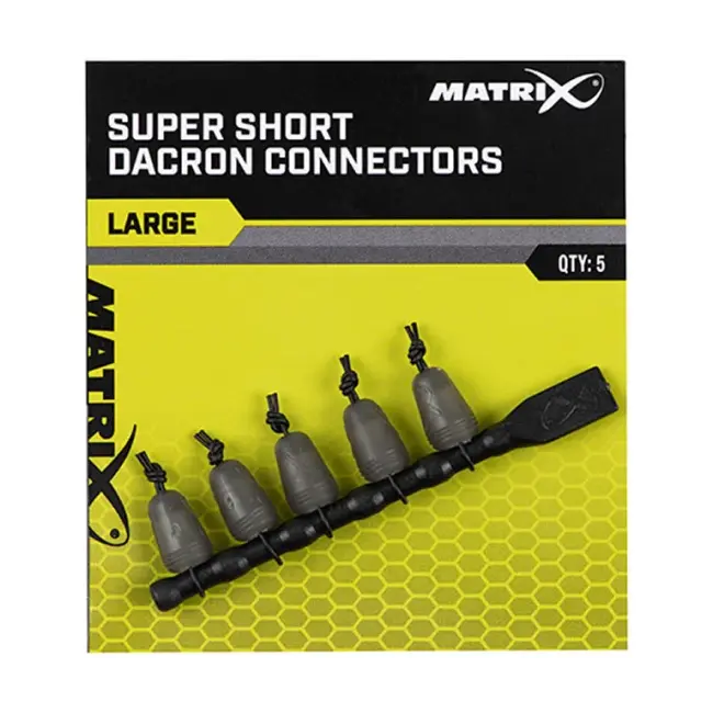 Conector Matrix Super Short Dacron Connector, Large,5buc/plic