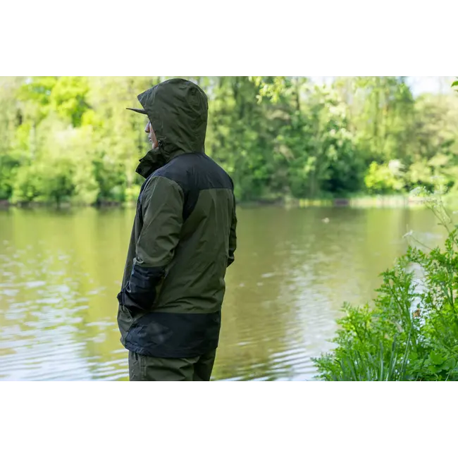 Costum Impermeabil Pescuit Korum Neoteric 5X5 Waterproof Suit, Green/Black