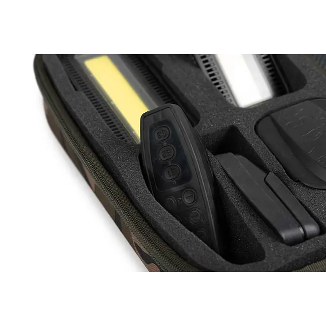 Geanta Senzori Anti-Furt Fox Camolite RX+ Security Case, 34x21x10cm