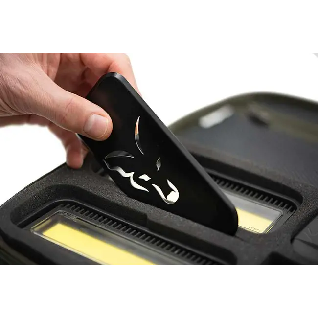 Geanta Senzori Anti-Furt Fox Camolite RX+ Security Case, 34x21x10cm