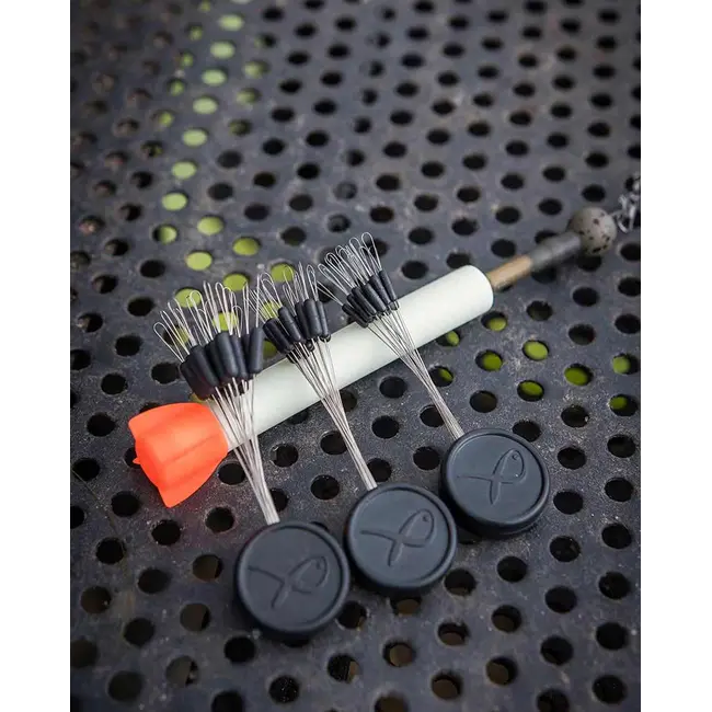 Opritoare Monturi Pescuit Matrix Slim Line Rubber Stops, 18buc/plic