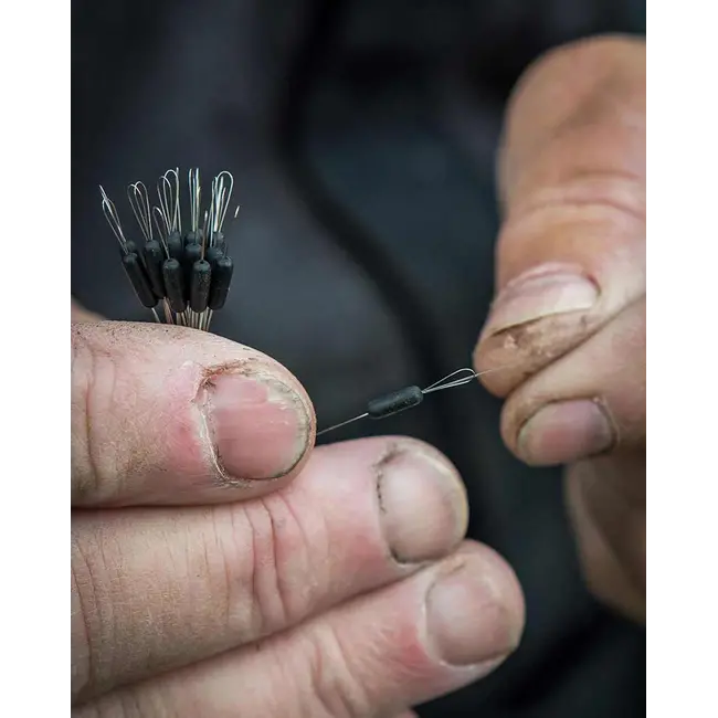 Opritoare Monturi Pescuit Matrix Slim Line Rubber Stops, 18buc/plic