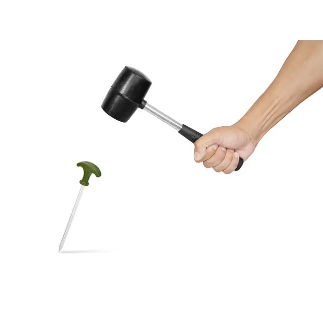 Set de Cuie Pentru Cort Delphin FIXT C2G , 10 buc-30cm,1 Ciocan