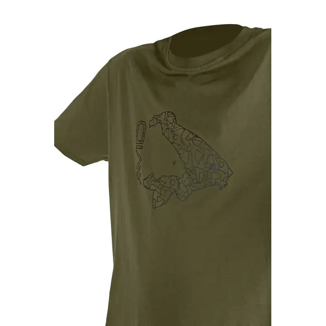 Tricou Avid Carp Icon T-Shirt, Khaki