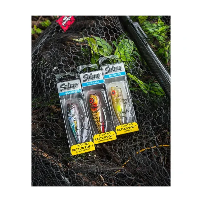Vobler Salmo Rattlin Pop Floating, Clear Ayu, 7cm, 12.5g