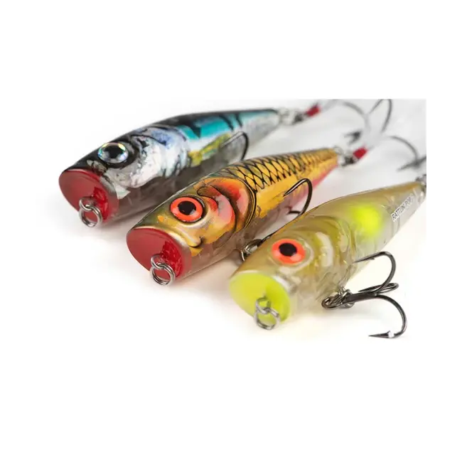 Vobler Salmo Rattlin Pop Floating, Clear Golden Prey, 7cm, 12.5g