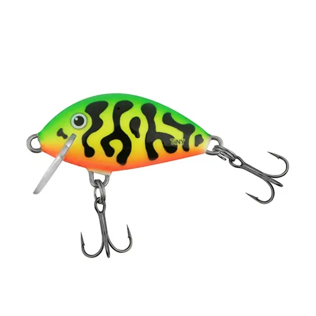 Vobler Salmo Tiny Floating, Green Tiger, 3.0cm, 2.0g