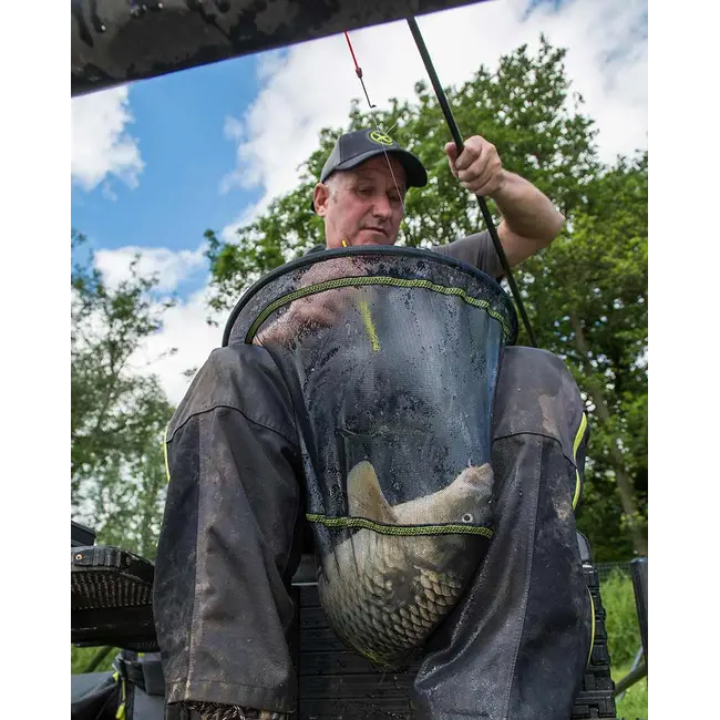 Cap De Minciog Feeder Matrix Fine Mesh Landing Net, Negru