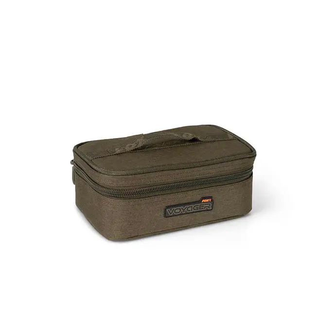 Geanta Momeala Fox Voyager 8 Pot Hookbait Case, 25x12x16cm