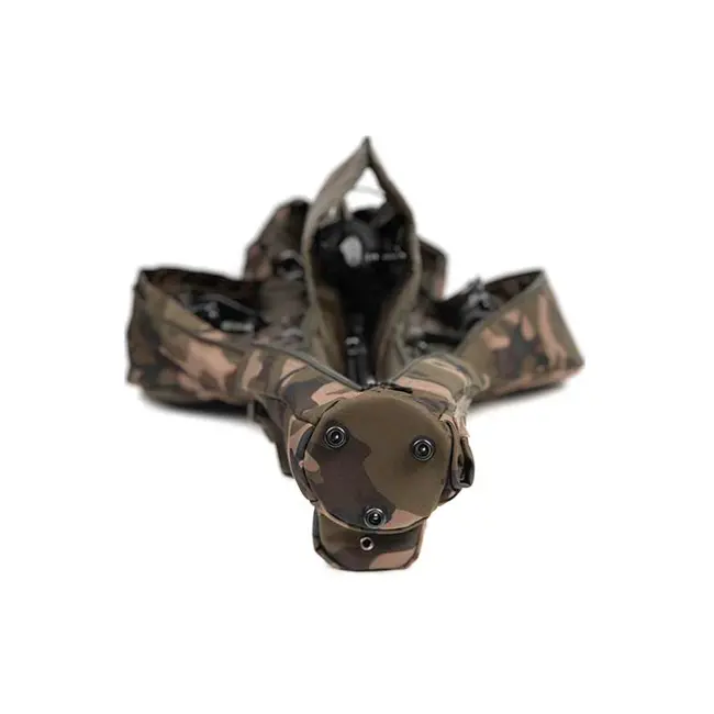 Husa Lansete si Mulinete Fox Camolite 13FT Tri Sleeves, 3 Lansete + 3 Mulinete