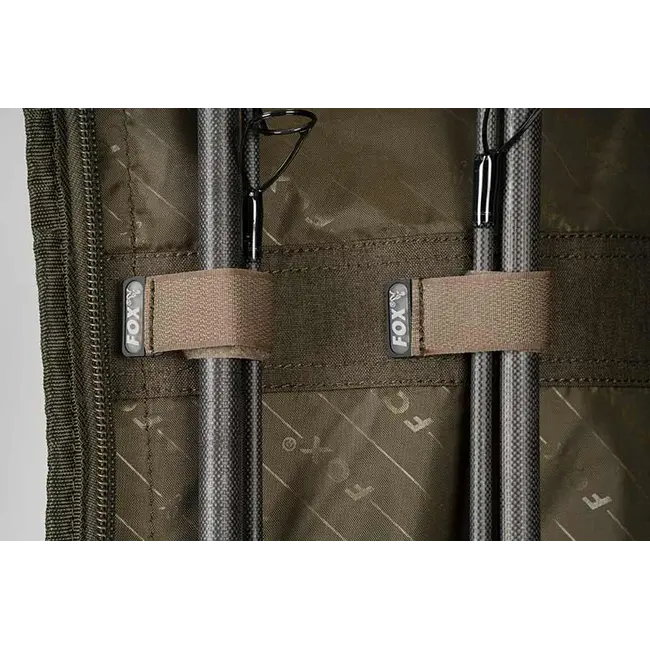 Husa Fox Voyager 13ft 4 Rod Holdall, 4 Lansete + 4 Mulinete, 210x39cm