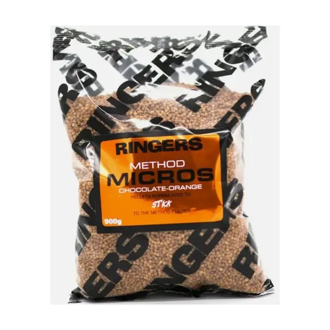 Micropelete Ringers Method Micros Ciocolata Orange, 2mm, 900g