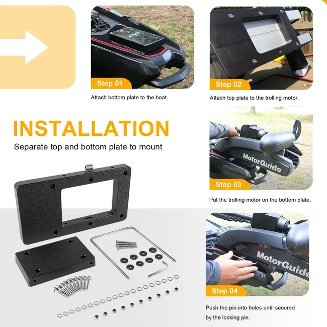 Placă Montaj Motor Electric MotorGuide seria XL