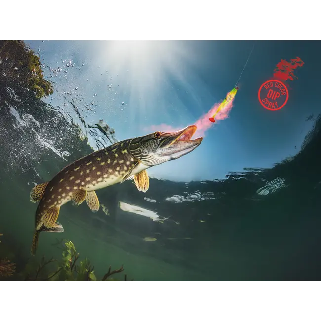 Spray Atractant Pescuit Rapitori-Spinning Delphin STINX SPRAY,30 ml,Aroma Stridii , Rosu