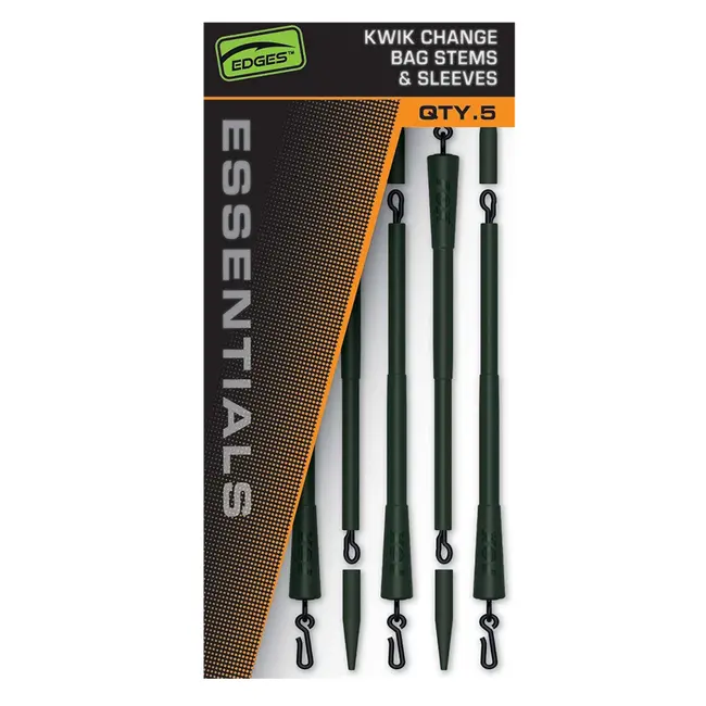 Tija Plumb Bag Fox Edges Kwik Change Bag Stems And Sleeve, 5buc/plic