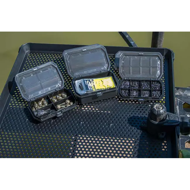 Cutie Accesorii Pescuit Matrix 4 Compartment Shallow Accessory Box, 11.8x2.6x8.6cm