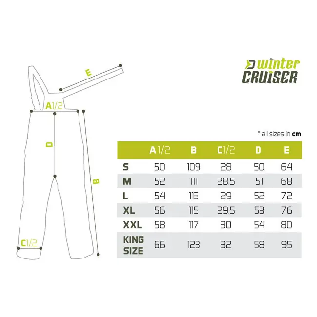 Pantaloni Lungi cu Bretele Delphin CRUISER 5T