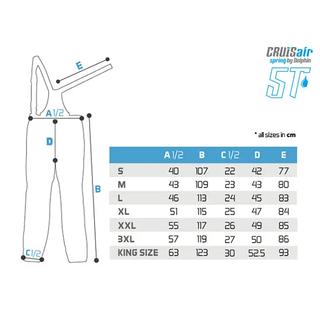 Pantaloni Pescuit Delphin CruisAIR SPRING 5T